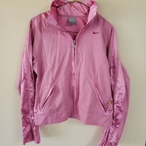 Nike Athletic Pink Training Sport Jacket Women's Medium